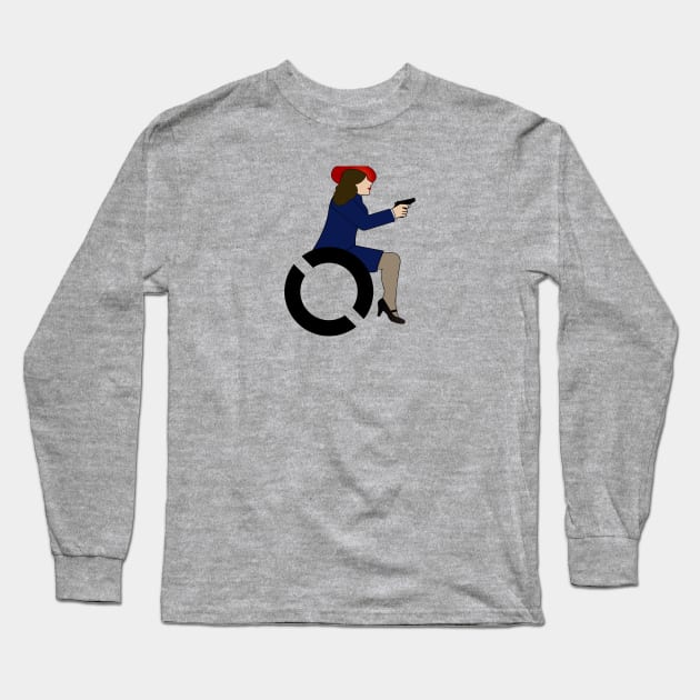 Rolling Peggy Long Sleeve T-Shirt by RollingMort91